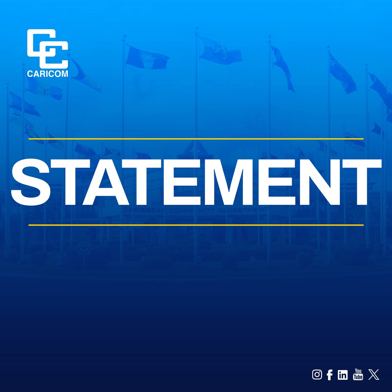 CARICOM welcomes U.N resolution establishing Support Office and Gang Suppression Force in Haiti