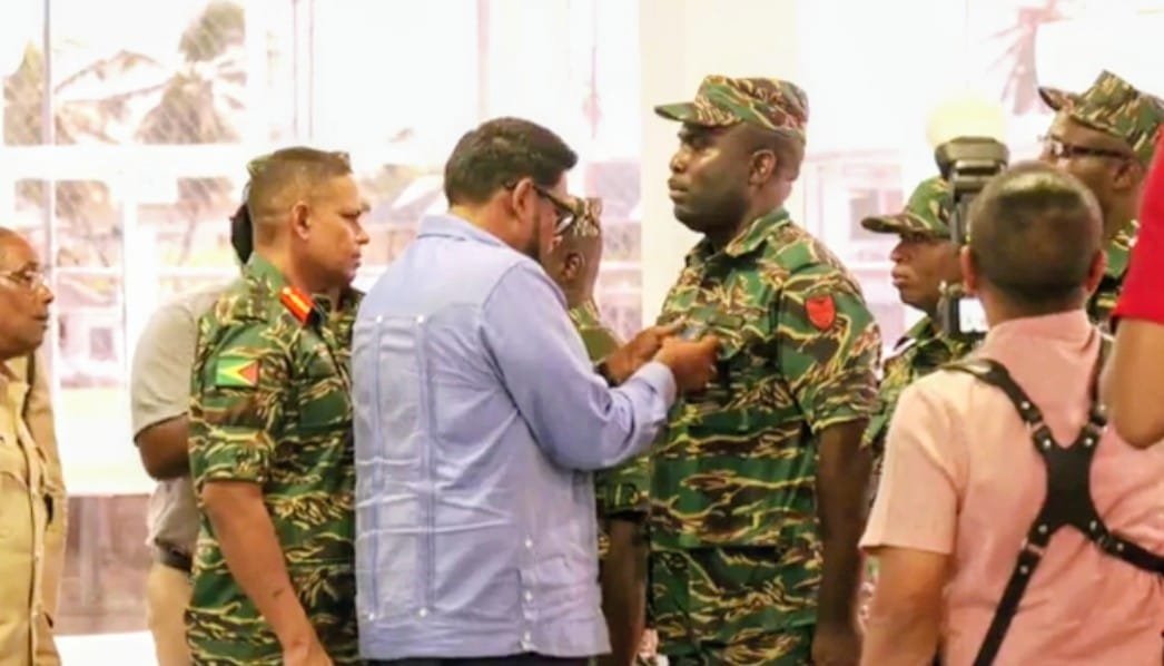 Joint Services members honoured for exemplary service during elections