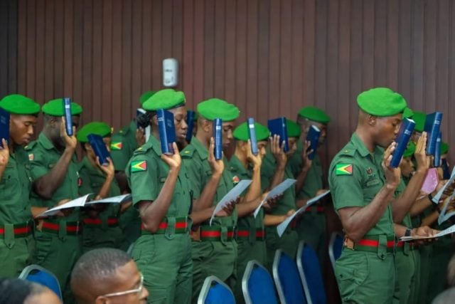 Newly commissioned GDF officers reminded of duty, discipline, and service