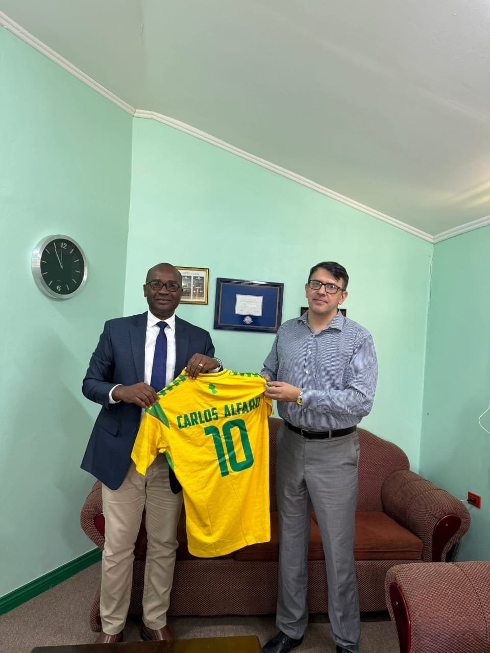 GFF, Argentine Embassy explore football collaboration