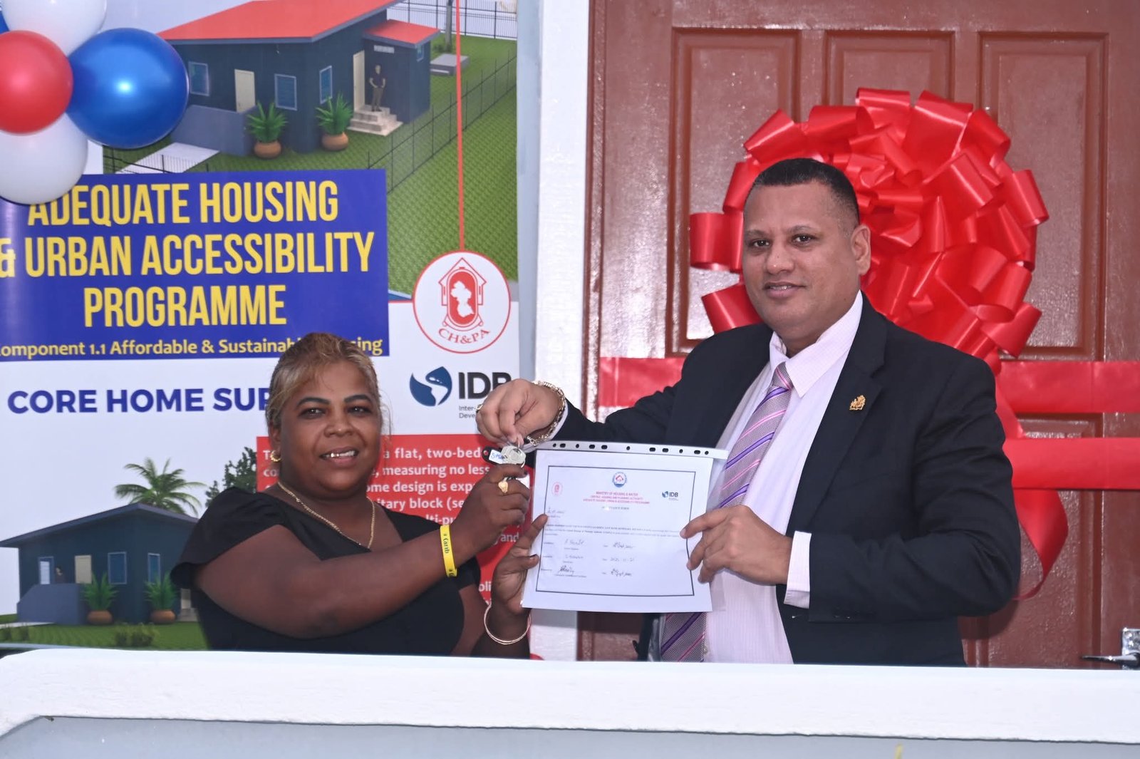 A fresh start: 28 families receive new core homes under IDB-funded housing programme