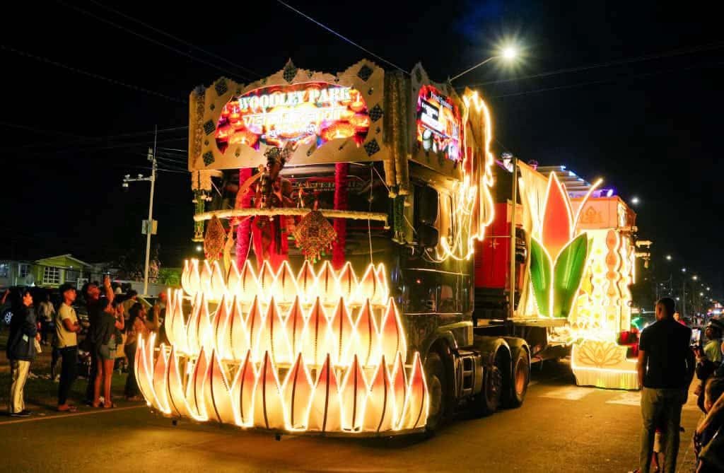 Diwali Motorcade dazzles Georgetown