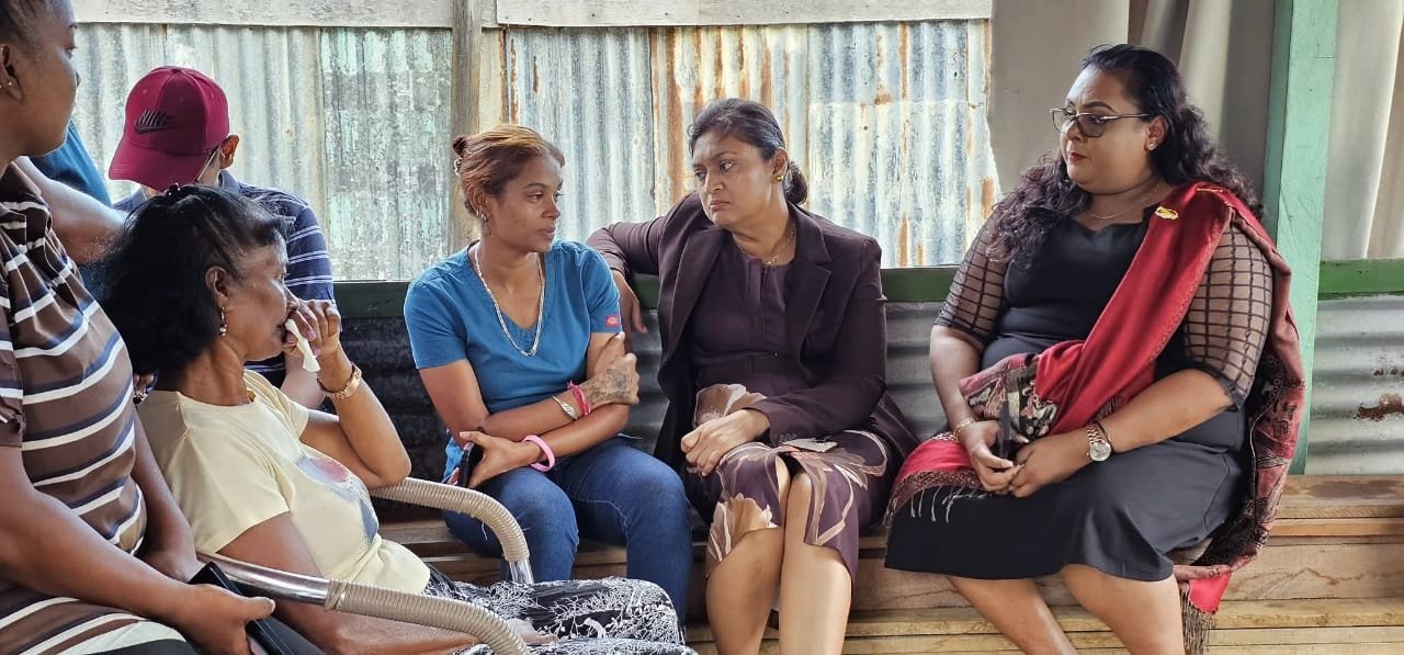 ‘No parent should endure this,’ says Manickchand as she comforts family of teen killed in accident