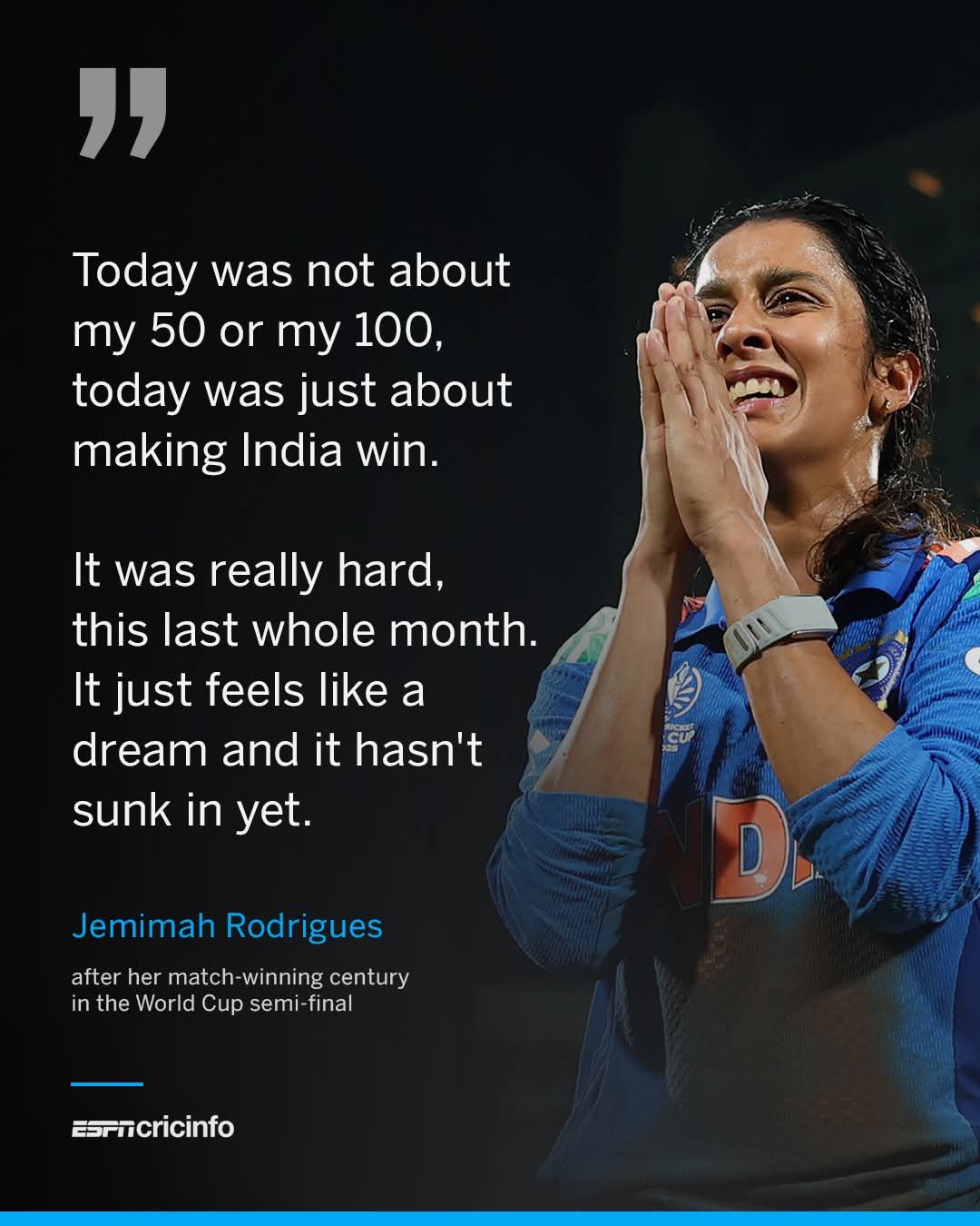 India stun Australia in record chase to reach final