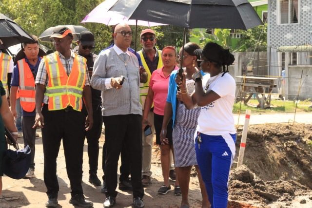 Ministers conduct site visit to address Plaisance traffic congestion