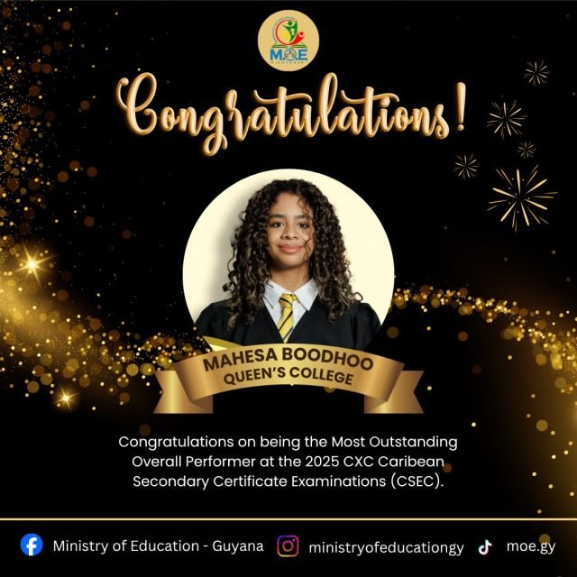 Guyana tops Caribbean in CSEC and CAPE examinations