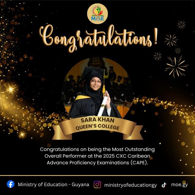 Guyana tops Caribbean in CSEC and CAPE examinations
