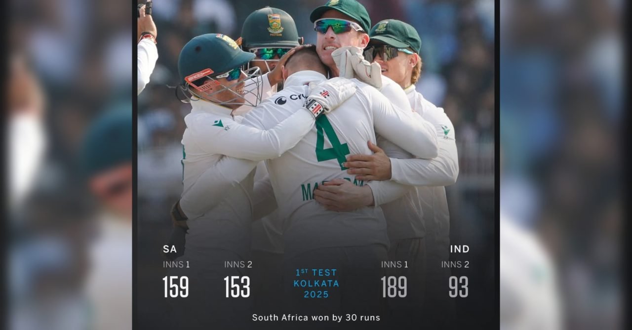 Harmer stars as South Africa stun India in low-scoring Test