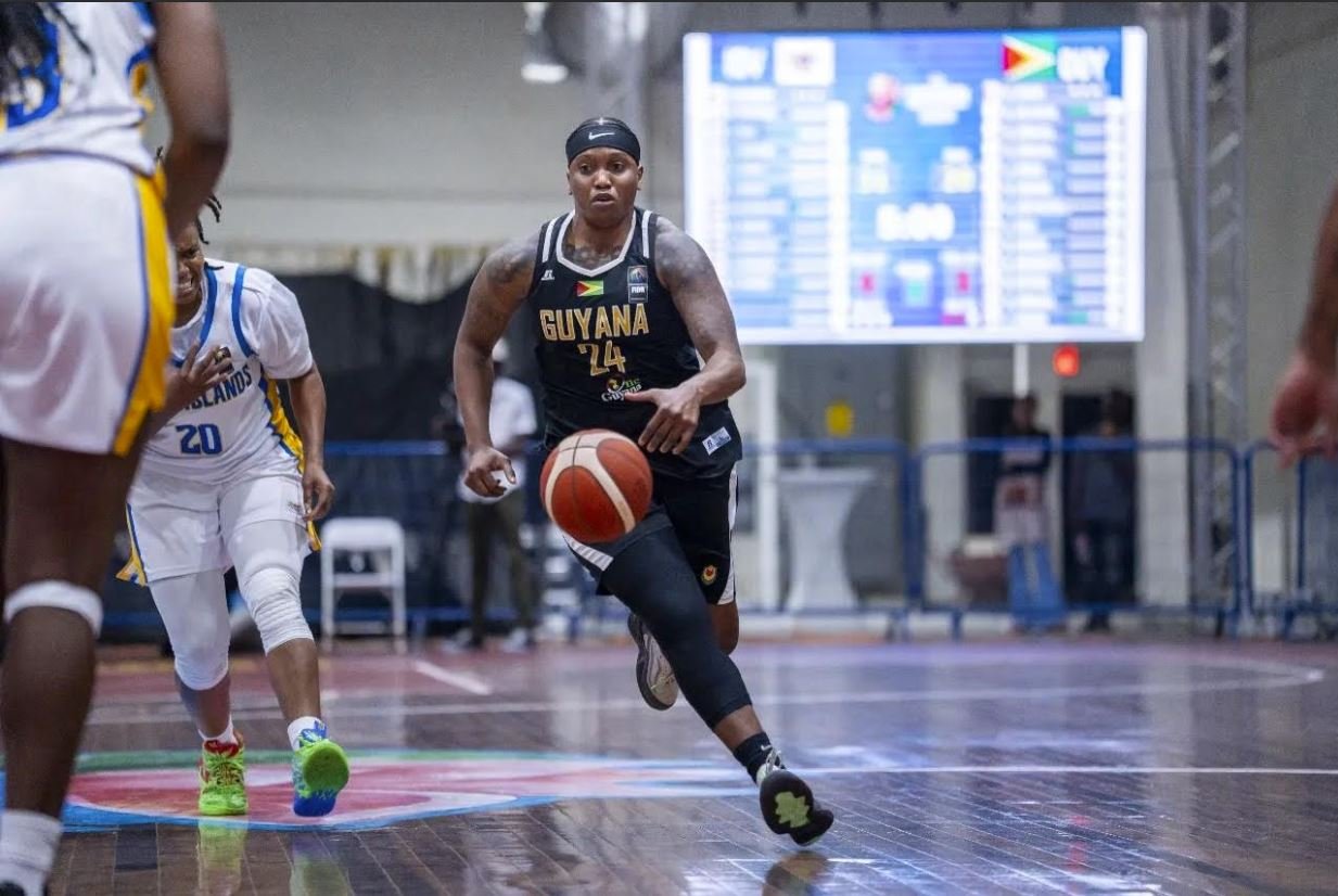Women’s basketball championship: Virgin Islands get better of Guyana