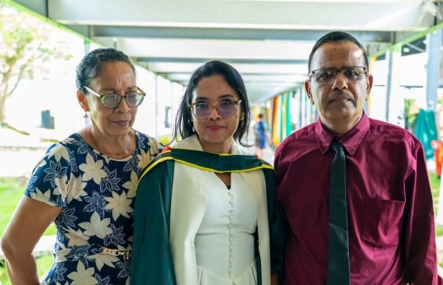 Berbice family celebrates daughter’s architectural achievement at UG’s 59th Convocation