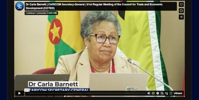 CARICOM Secretary-General highlights urgency of regional trade and resilience amid climate shocks