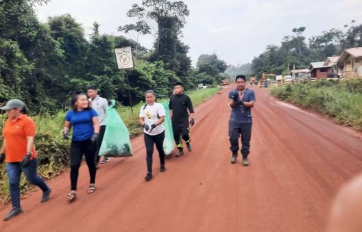 Iwokrama alarmed at littering along the Linden–Lethem Road
