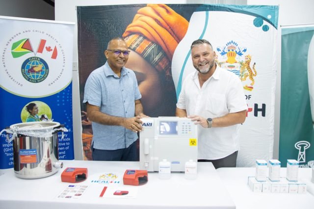 Guyana receives equipment to enhance maternal, new born care in hinterland