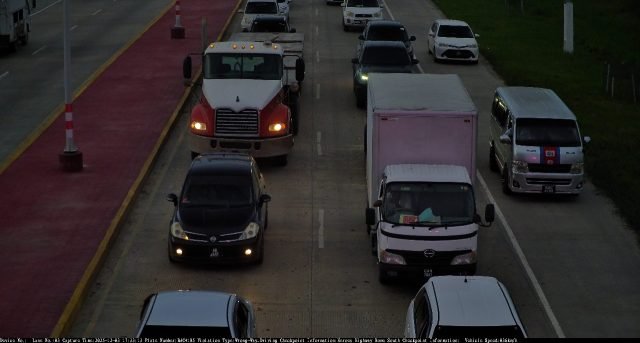 Speed cameras now monitor illegal third-lane driving