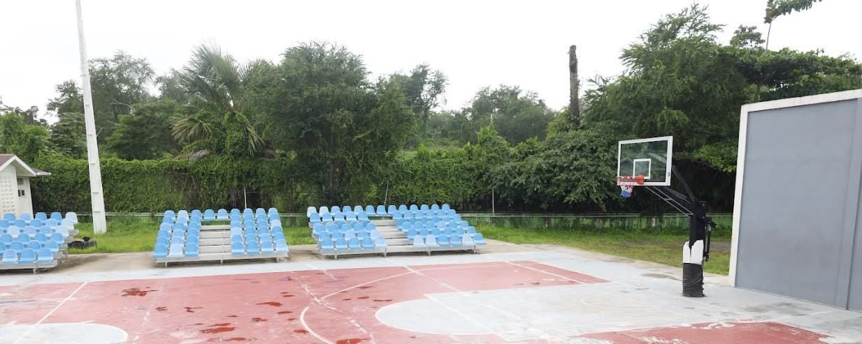 National Gymnasium outdoor basketball court closed for maintenance