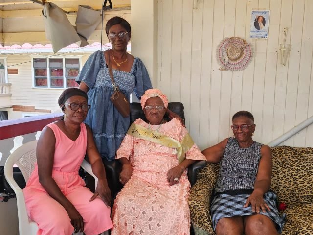 ‘Cousin Vye’ of Lichfield is 100 not out and going strong