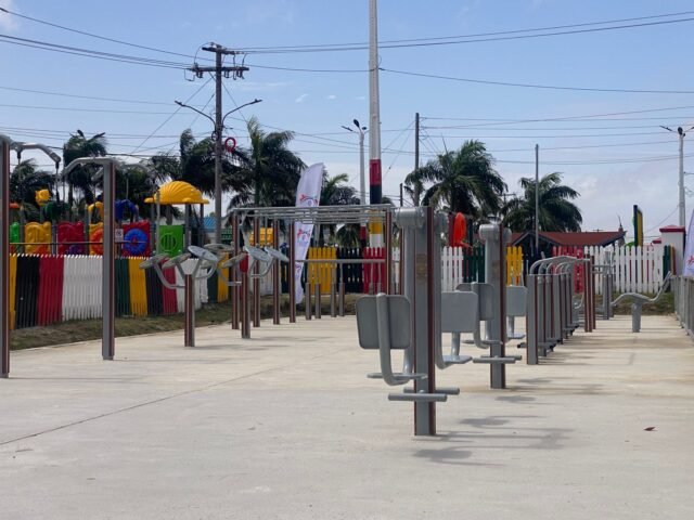 Outdoor gym opens in Anna Regina to boost community wellness